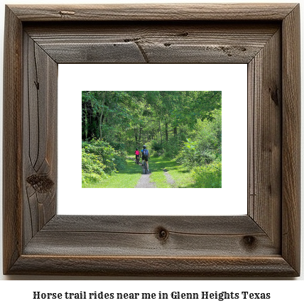 horse trail rides near me in Glenn Heights, Texas